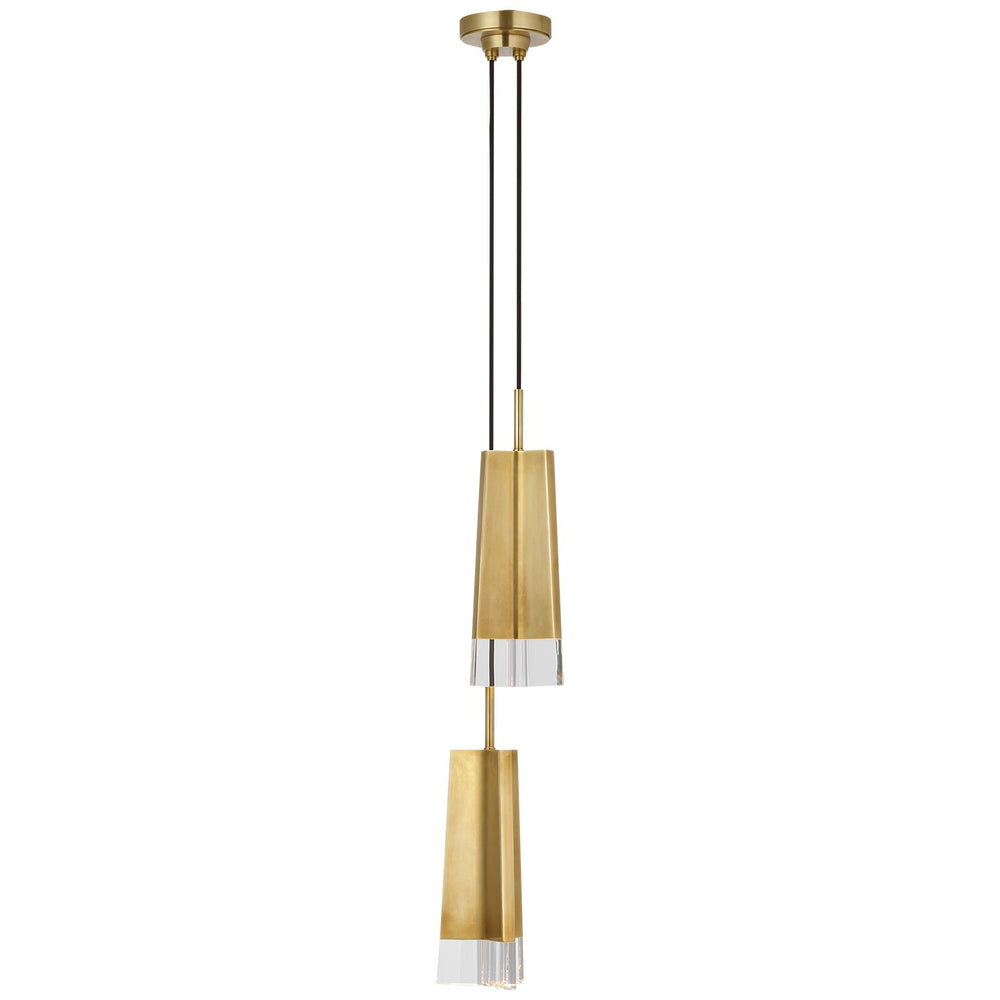 Visual Comfort Signature Canada - LED Pendant - Matcha - Hand-Rubbed Antique Brass- Union Lighting Luminaires Decor