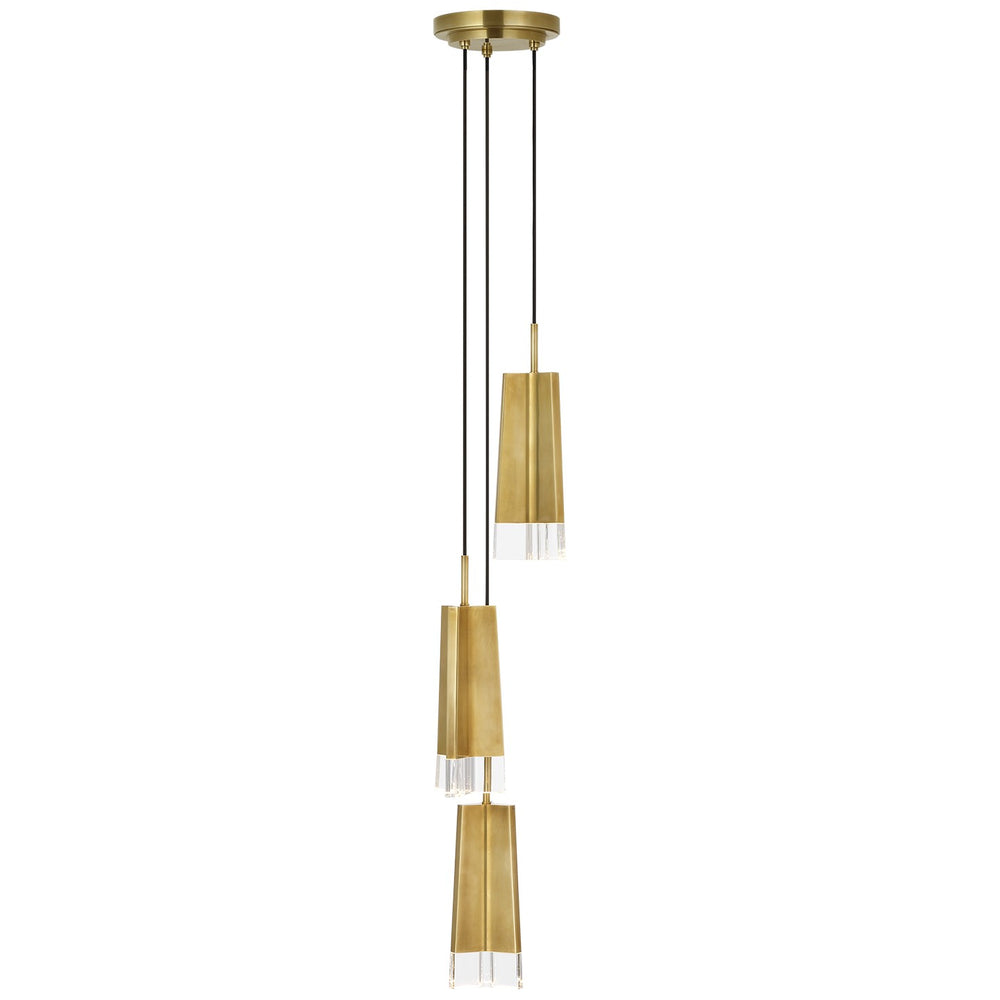 Visual Comfort Signature Canada - LED Pendant - Matcha - Hand-Rubbed Antique Brass- Union Lighting Luminaires Decor