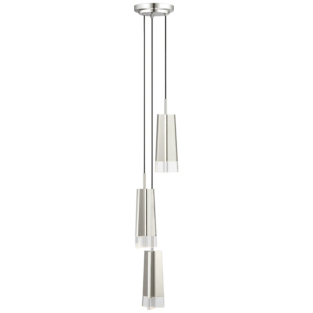 Visual Comfort Signature Canada - LED Pendant - Matcha - Polished Nickel- Union Lighting Luminaires Decor