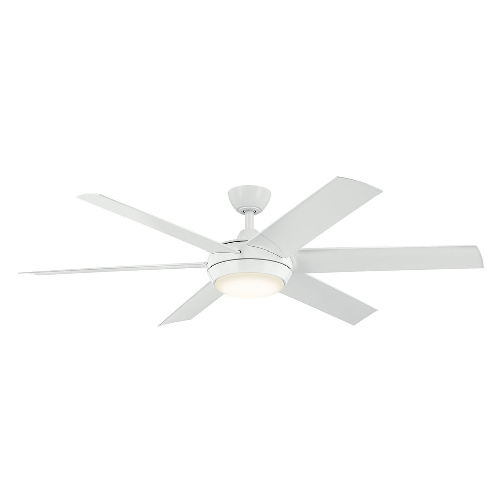 Kichler Canada - 60"Ceiling Fan - Mint - White- Union Lighting Luminaires Decor
