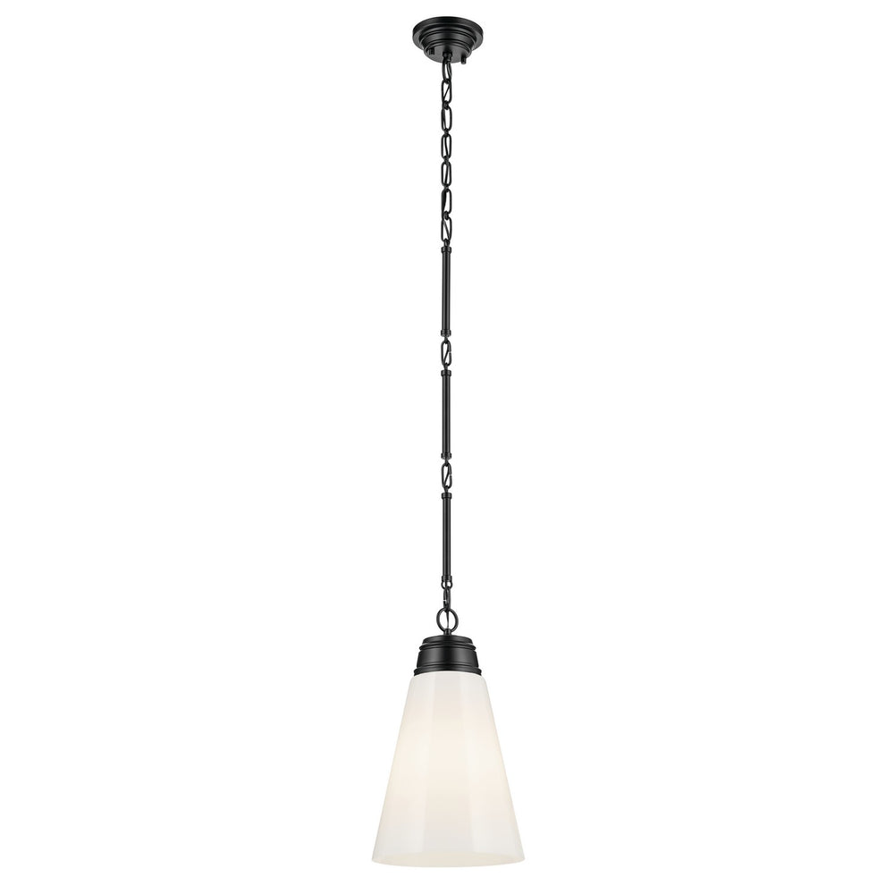 Kichler Canada - One Light Pendant - Marsailli - Black- Union Lighting Luminaires Decor