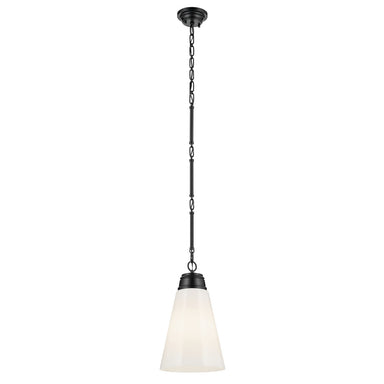 Kichler Canada - One Light Pendant - Marsailli - Black- Union Lighting Luminaires Decor