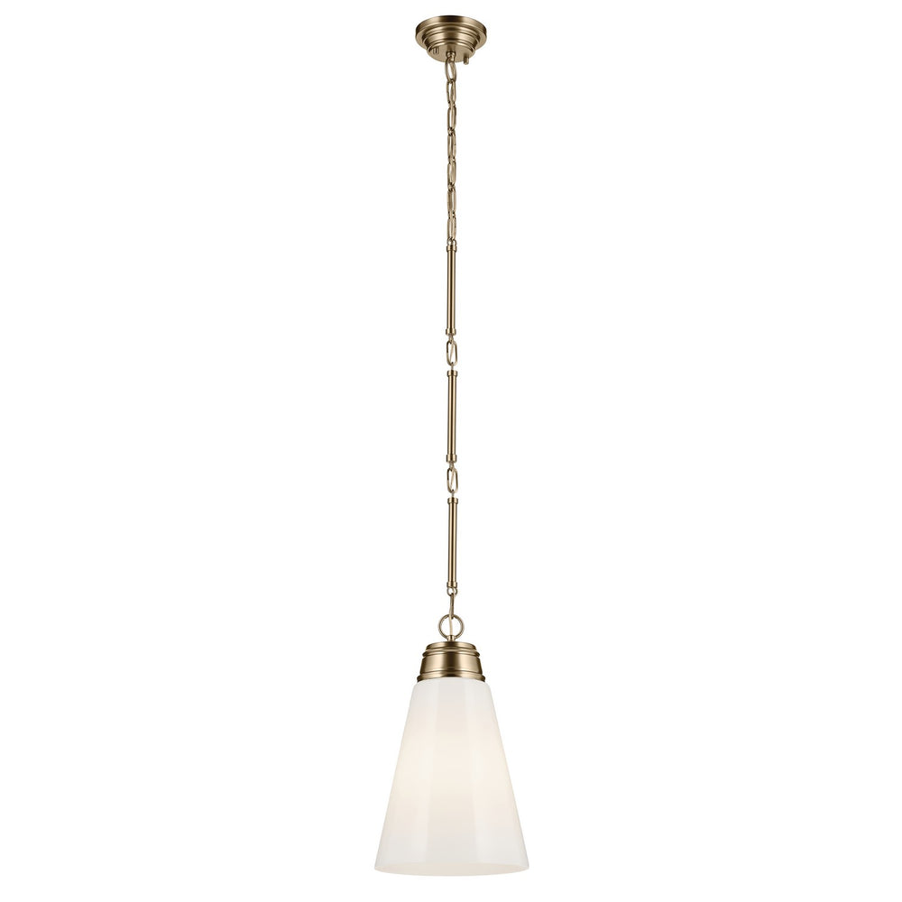 Kichler Canada - One Light Pendant - Marsailli - Champagne Bronze- Union Lighting Luminaires Decor