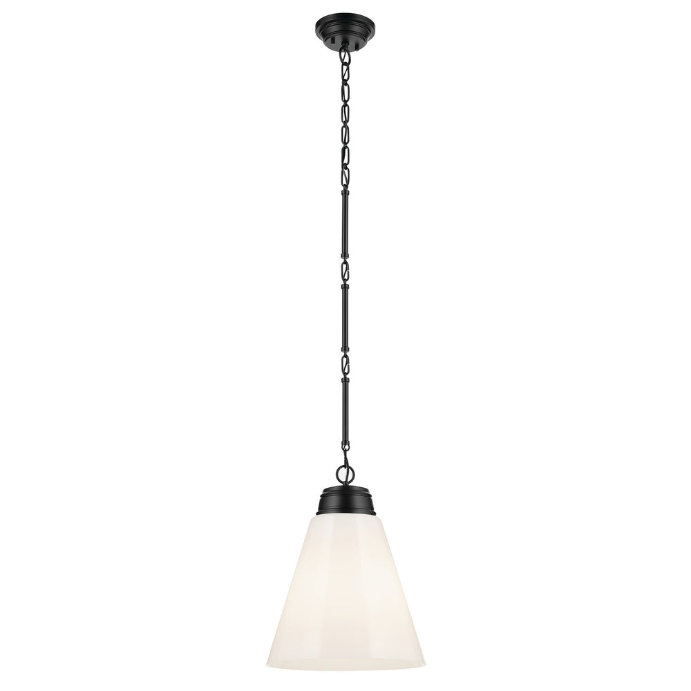 Kichler Canada - One Light Pendant - Marsailli - Black- Union Lighting Luminaires Decor