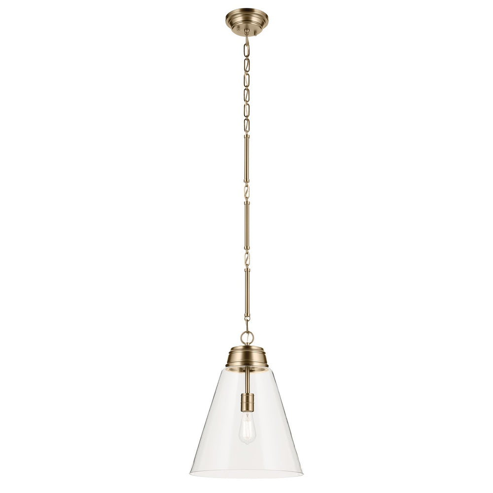 Kichler Canada - One Light Pendant - Marsailli - Champagne Bronze- Union Lighting Luminaires Decor