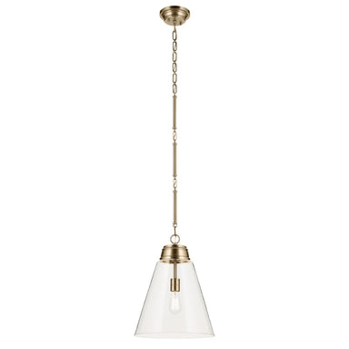 Kichler Canada - One Light Pendant - Marsailli - Champagne Bronze- Union Lighting Luminaires Decor