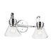 Kichler Canada - Two Light Bath - Farum - Chrome- Union Lighting Luminaires Decor