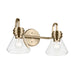 Kichler Canada - Two Light Bath - Farum - Champagne Bronze- Union Lighting Luminaires Decor