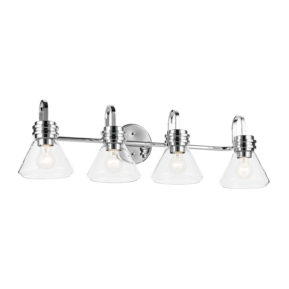 Kichler Canada - Four Light Bath - Farum - Chrome- Union Lighting Luminaires Decor