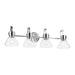 Kichler Canada - Four Light Bath - Farum - Chrome- Union Lighting Luminaires Decor