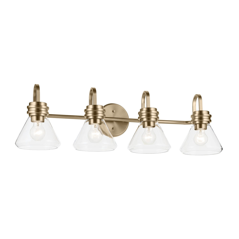 Kichler Canada - Four Light Bath - Farum - Champagne Bronze- Union Lighting Luminaires Decor