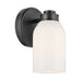Kichler Canada - One Light Wall Sconce - Shae - Black- Union Lighting Luminaires Decor
