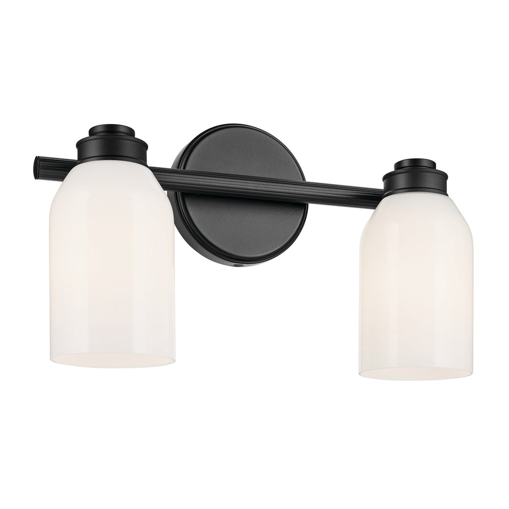 Kichler Canada - Two Light Bath - Shae - Black- Union Lighting Luminaires Decor
