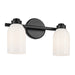 Kichler Canada - Two Light Bath - Shae - Black- Union Lighting Luminaires Decor
