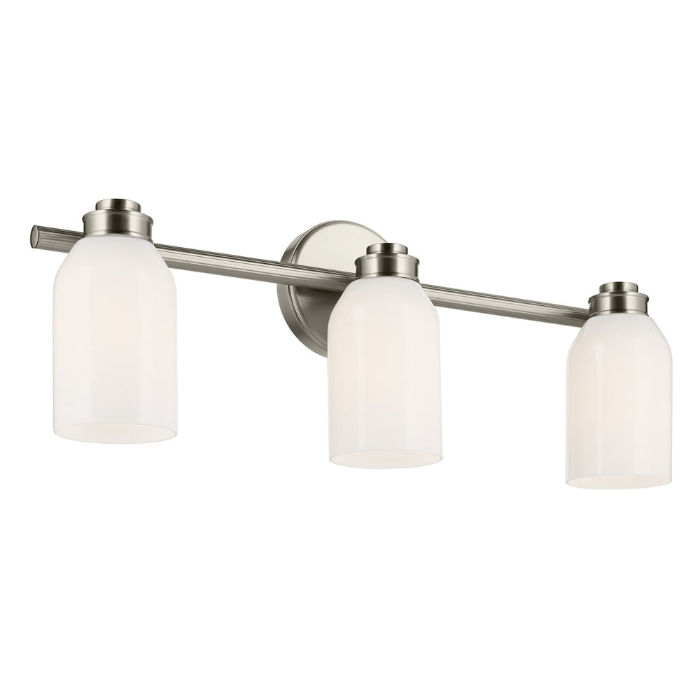 Kichler Canada - Three Light Bath - Shae - Brushed Nickel- Union Lighting Luminaires Decor