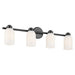 Kichler Canada - Four Light Bath - Shae - Black- Union Lighting Luminaires Decor