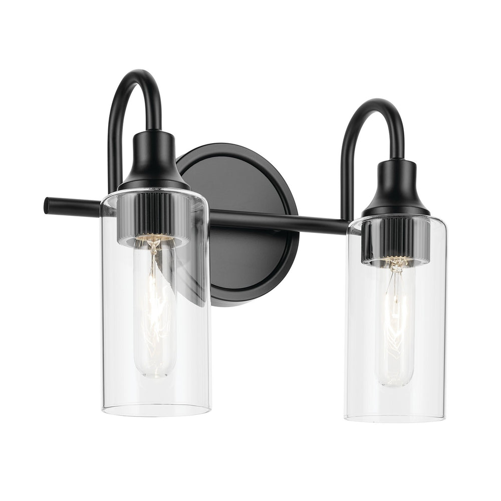 Kichler Canada - Two Light Bath - Kavi - Black- Union Lighting Luminaires Decor