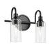 Kichler Canada - Two Light Bath - Kavi - Black- Union Lighting Luminaires Decor