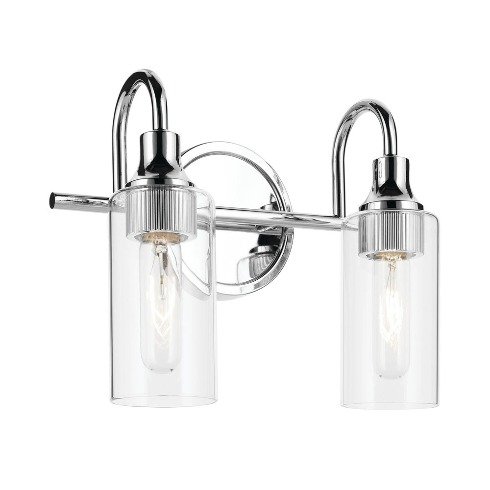 Kichler Canada - Two Light Bath - Kavi - Chrome- Union Lighting Luminaires Decor