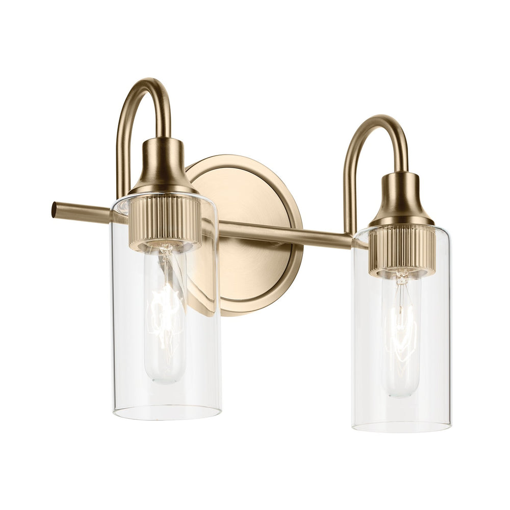 Kichler Canada - Two Light Bath - Kavi - Champagne Bronze- Union Lighting Luminaires Decor