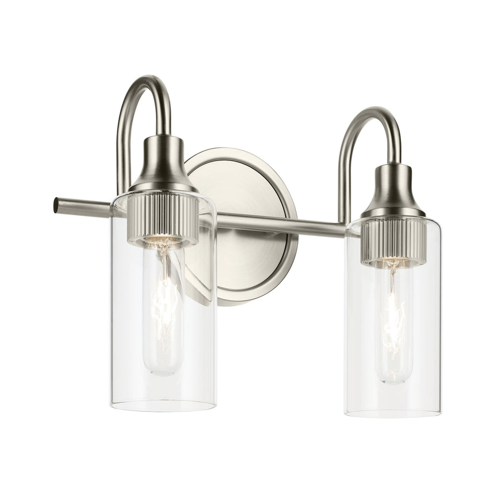 Kichler Canada - Two Light Bath - Kavi - Brushed Nickel- Union Lighting Luminaires Decor