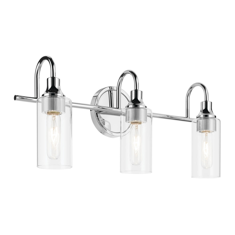 Kichler Canada - Three Light Bath - Kavi - Chrome- Union Lighting Luminaires Decor