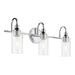 Kichler Canada - Three Light Bath - Kavi - Chrome- Union Lighting Luminaires Decor