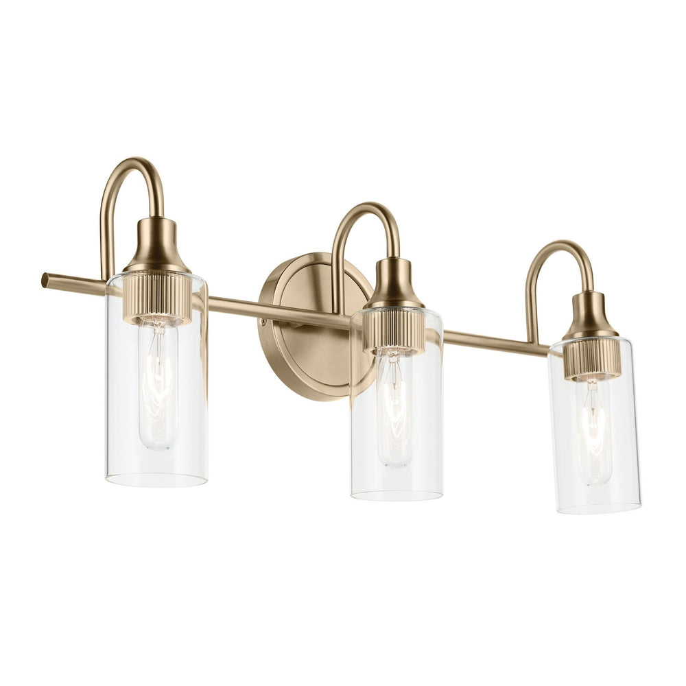 Kichler Canada - Three Light Bath - Kavi - Champagne Bronze- Union Lighting Luminaires Decor