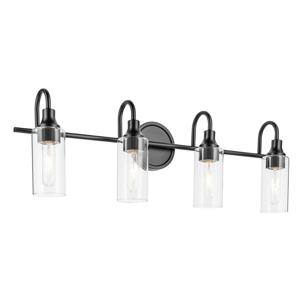Kichler Canada - Four Light Bath - Kavi - Black- Union Lighting Luminaires Decor