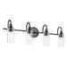 Kichler Canada - Four Light Bath - Kavi - Black- Union Lighting Luminaires Decor