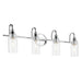 Kichler Canada - Four Light Bath - Kavi - Chrome- Union Lighting Luminaires Decor