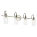 Kichler Canada - Four Light Bath - Kavi - Brushed Nickel- Union Lighting Luminaires Decor