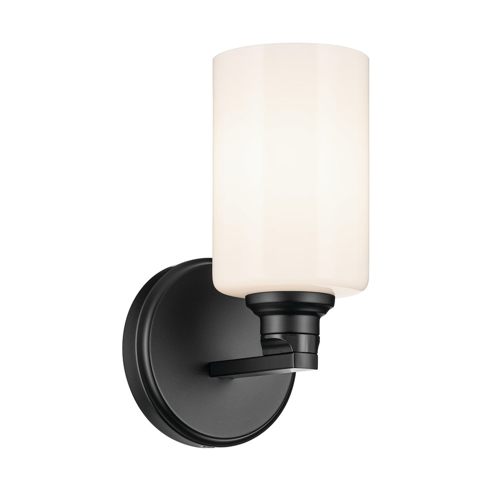 Kichler Canada - One Light Wall Sconce - Gioe - Black- Union Lighting Luminaires Decor