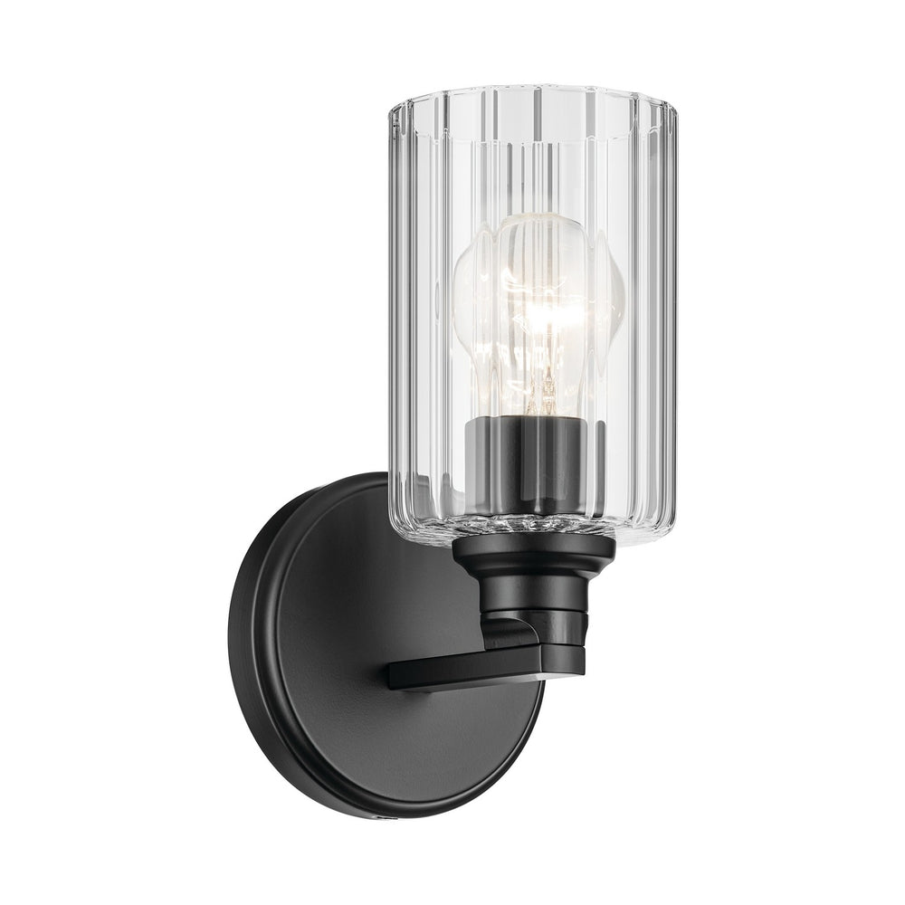 Kichler Canada - One Light Wall Sconce - Gioe - Black- Union Lighting Luminaires Decor