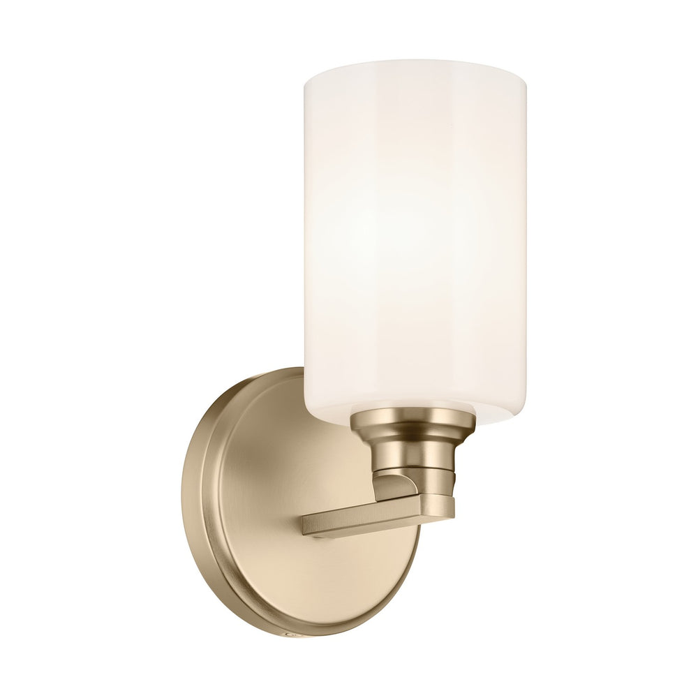 Kichler Canada - One Light Wall Sconce - Gioe - Champagne Bronze- Union Lighting Luminaires Decor