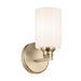 Kichler Canada - One Light Wall Sconce - Gioe - Champagne Bronze- Union Lighting Luminaires Decor