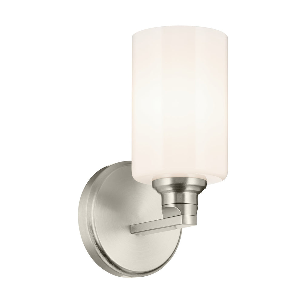 Kichler Canada - One Light Wall Sconce - Gioe - Brushed Nickel- Union Lighting Luminaires Decor