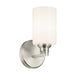 Kichler Canada - One Light Wall Sconce - Gioe - Brushed Nickel- Union Lighting Luminaires Decor