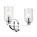 Kichler Canada - Two Light Bath - Gioe - Chrome- Union Lighting Luminaires Decor