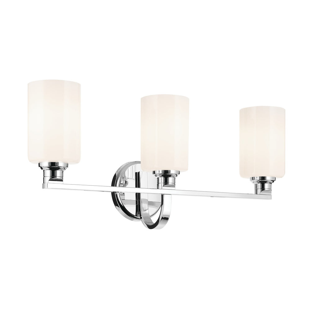Kichler Canada - Three Light Bath - Gioe - Chrome- Union Lighting Luminaires Decor