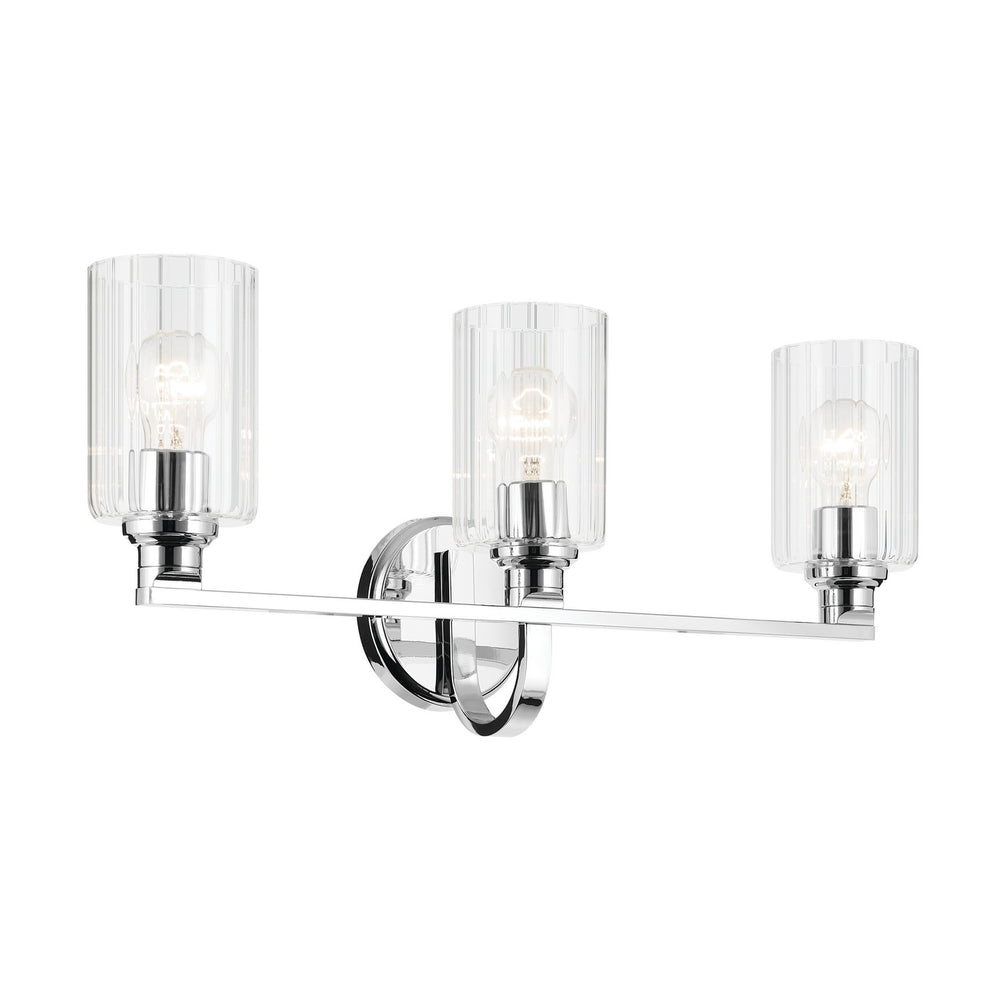 Kichler Canada - Three Light Bath - Gioe - Chrome- Union Lighting Luminaires Decor