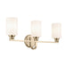 Kichler Canada - Three Light Bath - Gioe - Champagne Bronze- Union Lighting Luminaires Decor