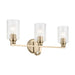 Kichler Canada - Three Light Bath - Gioe - Champagne Bronze- Union Lighting Luminaires Decor