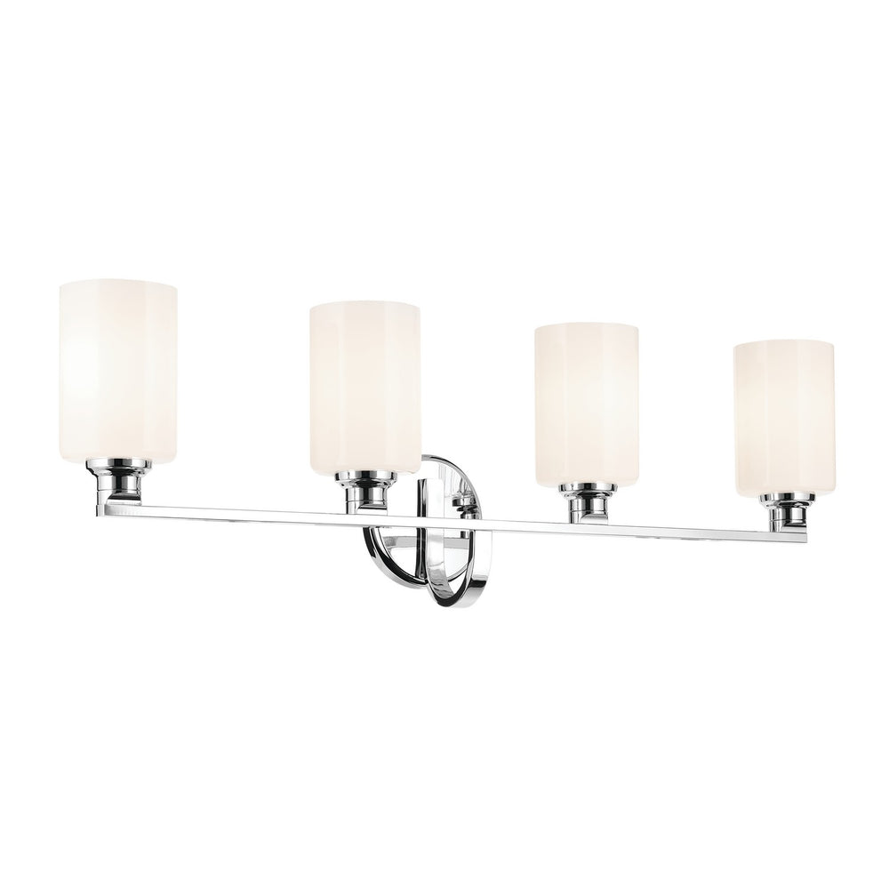 Kichler Canada - Four Light Bath - Gioe - Chrome- Union Lighting Luminaires Decor