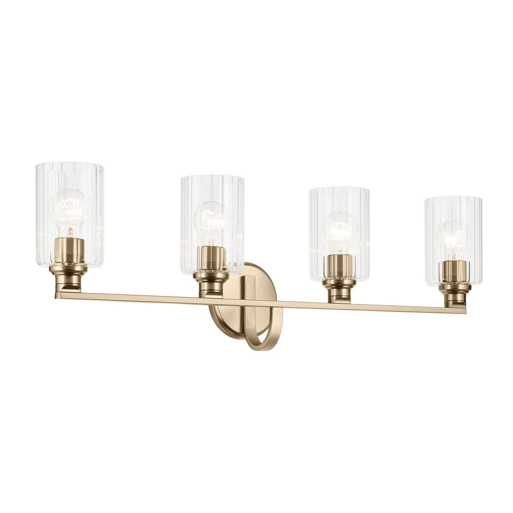 Kichler Canada - Four Light Bath - Gioe - Champagne Bronze- Union Lighting Luminaires Decor