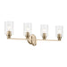 Kichler Canada - Four Light Bath - Gioe - Champagne Bronze- Union Lighting Luminaires Decor