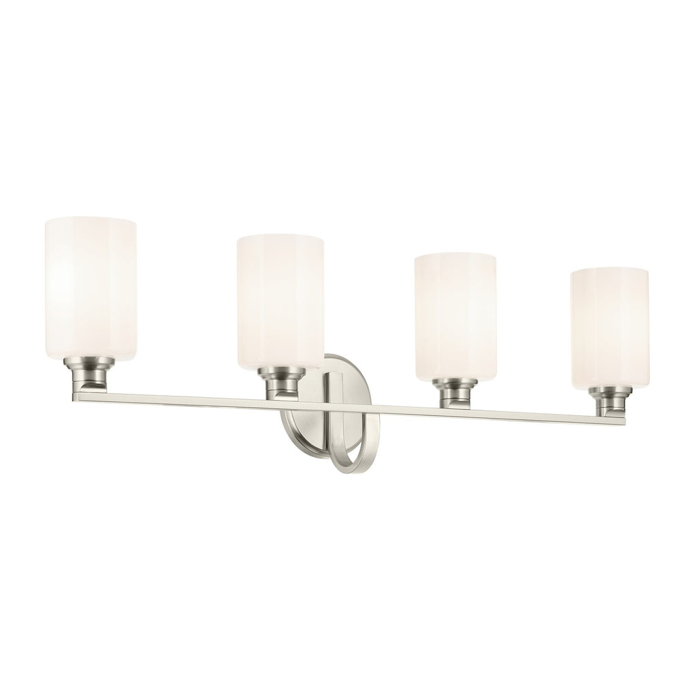 Kichler Canada - Four Light Bath - Gioe - Brushed Nickel- Union Lighting Luminaires Decor
