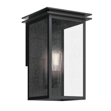 Kichler Canada - One Light Outdoor Wall Mount - Arkville - Textured Black- Union Lighting Luminaires Decor