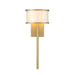 Savoy House - One Light Wall Sconce - Mariquita - Spun Gold- Union Lighting Luminaires Decor