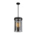 Artcraft Canada - Three Light Pendant - Dahlia - Black- Union Lighting Luminaires Decor